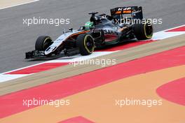 Nico Hulkenberg (GER), Sahara Force India  01.04.2016. Formula 1 World Championship, Rd 2, Bahrain Grand Prix, Sakhir, Bahrain, Practice Day