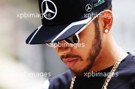 Lewis Hamilton (GBR) Mercedes AMG F1. 01.04.2016. Formula 1 World Championship, Rd 2, Bahrain Grand Prix, Sakhir, Bahrain, Practice Day