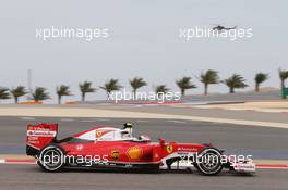 Kimi Raikkonen (FIN) Ferrari SF16-H. 01.04.2016. Formula 1 World Championship, Rd 2, Bahrain Grand Prix, Sakhir, Bahrain, Practice Day