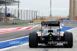 Nico Hulkenberg (GER) Sahara Force India F1 VJM09. 01.04.2016. Formula 1 World Championship, Rd 2, Bahrain Grand Prix, Sakhir, Bahrain, Practice Day
