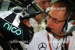 Nico Rosberg (GER) Mercedes AMG F1. 01.04.2016. Formula 1 World Championship, Rd 2, Bahrain Grand Prix, Sakhir, Bahrain, Practice Day