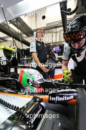 Alfonso Celis Jr (MEX) Sahara Force India F1 VJM09 Development Driver. 01.04.2016. Formula 1 World Championship, Rd 2, Bahrain Grand Prix, Sakhir, Bahrain, Practice Day