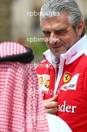 Maurizio Arrivabene (ITA) Ferrari Team Principal. 01.04.2016. Formula 1 World Championship, Rd 2, Bahrain Grand Prix, Sakhir, Bahrain, Practice Day