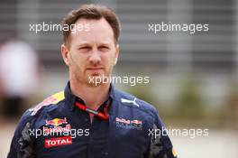 Christian Horner (GBR) Red Bull Racing Team Principal. 01.04.2016. Formula 1 World Championship, Rd 2, Bahrain Grand Prix, Sakhir, Bahrain, Practice Day