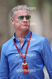David Coulthard (GBR) Red Bull Racing and Scuderia Toro Advisor / Channel 4 F1 Commentator. 01.04.2016. Formula 1 World Championship, Rd 2, Bahrain Grand Prix, Sakhir, Bahrain, Practice Day