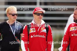 Kimi Raikkonen (FIN) Ferrari. 01.04.2016. Formula 1 World Championship, Rd 2, Bahrain Grand Prix, Sakhir, Bahrain, Practice Day