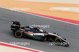 Alfonso Celis Jr (MEX) Sahara Force India F1 VJM09 Development Driver. 01.04.2016. Formula 1 World Championship, Rd 2, Bahrain Grand Prix, Sakhir, Bahrain, Practice Day