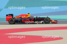 Daniil Kvyat (RUS) Red Bull Racing RB12. 01.04.2016. Formula 1 World Championship, Rd 2, Bahrain Grand Prix, Sakhir, Bahrain, Practice Day