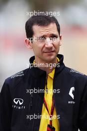 Remi Taffin (FRA) Renault Sport F1 Engine Technical Director. 01.04.2016. Formula 1 World Championship, Rd 2, Bahrain Grand Prix, Sakhir, Bahrain, Practice Day