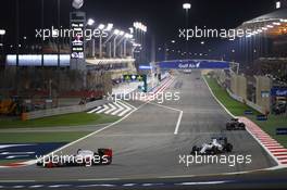 Romain Grosjean (FRA) Haas F1 Team VF-16. 03.04.2016. Formula 1 World Championship, Rd 2, Bahrain Grand Prix, Sakhir, Bahrain, Race Day.