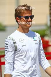 Nico Rosberg (GER) Mercedes AMG F1. 02.04.2016. Formula 1 World Championship, Rd 2, Bahrain Grand Prix, Sakhir, Bahrain, Qualifying Day.