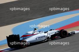 Valtteri Bottas (FIN), Williams F1 Team  02.04.2016. Formula 1 World Championship, Rd 2, Bahrain Grand Prix, Sakhir, Bahrain, Qualifying Day.