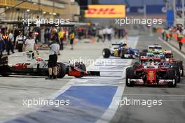 Sebastian Vettel (GER), Scuderia Ferrari  02.04.2016. Formula 1 World Championship, Rd 2, Bahrain Grand Prix, Sakhir, Bahrain, Qualifying Day.