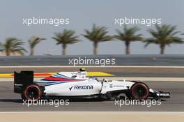 Valtteri Bottas (FIN) Williams FW38. 02.04.2016. Formula 1 World Championship, Rd 2, Bahrain Grand Prix, Sakhir, Bahrain, Qualifying Day.