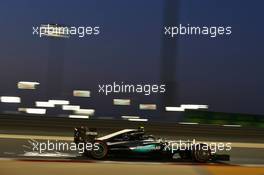 Nico Rosberg (GER) Mercedes AMG F1 W07 Hybrid. 02.04.2016. Formula 1 World Championship, Rd 2, Bahrain Grand Prix, Sakhir, Bahrain, Qualifying Day.
