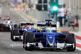 Marcus Ericsson (SWE), Sauber F1 Team  02.04.2016. Formula 1 World Championship, Rd 2, Bahrain Grand Prix, Sakhir, Bahrain, Qualifying Day.
