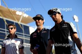 Sergio Perez (MEX), Sahara Force India  03.04.2016. Formula 1 World Championship, Rd 2, Bahrain Grand Prix, Sakhir, Bahrain, Race Day.