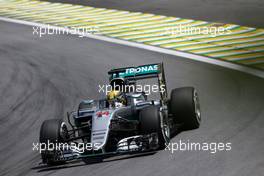 Lewis Hamilton (GBR) Mercedes AMG F1   11.11.2016. Formula 1 World Championship, Rd 20, Brazilian Grand Prix, Sao Paulo, Brazil, Practice Day.