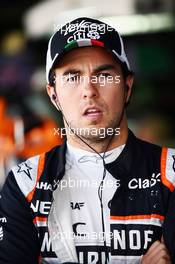 Sergio Perez (MEX) Sahara Force India F1. 11.11.2016. Formula 1 World Championship, Rd 20, Brazilian Grand Prix, Sao Paulo, Brazil, Practice Day.