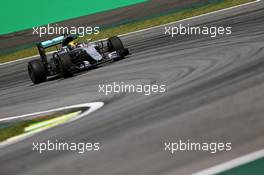 Lewis Hamilton (GBR) Mercedes AMG F1 W07 Hybrid. 11.11.2016. Formula 1 World Championship, Rd 20, Brazilian Grand Prix, Sao Paulo, Brazil, Practice Day.