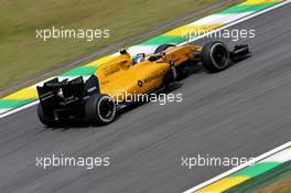 Jolyon Palmer (GBR) Renault Sport F1 Team   11.11.2016. Formula 1 World Championship, Rd 20, Brazilian Grand Prix, Sao Paulo, Brazil, Practice Day.