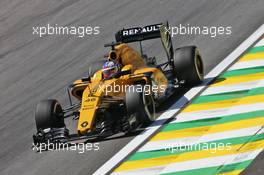 Sergey Sirotkin (RUS) Renault Sport F1 Team RS16 Test Driver. 11.11.2016. Formula 1 World Championship, Rd 20, Brazilian Grand Prix, Sao Paulo, Brazil, Practice Day.