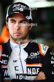 Sergio Perez (MEX) Sahara Force India F1. 11.11.2016. Formula 1 World Championship, Rd 20, Brazilian Grand Prix, Sao Paulo, Brazil, Practice Day.