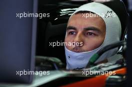 Sergio Perez (MEX) Sahara Force India F1 VJM09. 11.11.2016. Formula 1 World Championship, Rd 20, Brazilian Grand Prix, Sao Paulo, Brazil, Practice Day.