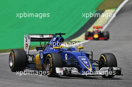 Marcus Ericsson (SWE) Sauber C35. 11.11.2016. Formula 1 World Championship, Rd 20, Brazilian Grand Prix, Sao Paulo, Brazil, Practice Day.