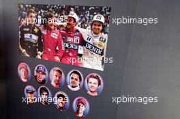 Pictures of F1 drivers, past and present. 11.11.2016. Formula 1 World Championship, Rd 20, Brazilian Grand Prix, Sao Paulo, Brazil, Practice Day.