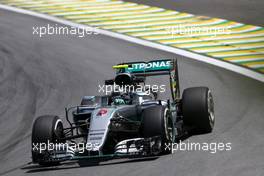 Nico Rosberg (GER) Mercedes AMG F1   11.11.2016. Formula 1 World Championship, Rd 20, Brazilian Grand Prix, Sao Paulo, Brazil, Practice Day.