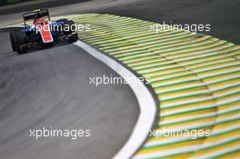 Esteban Ocon (FRA) Manor Racing MRT05. 11.11.2016. Formula 1 World Championship, Rd 20, Brazilian Grand Prix, Sao Paulo, Brazil, Practice Day.