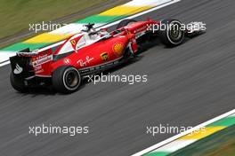 Sebastian Vettel (GER) Scuderia Ferrari  11.11.2016. Formula 1 World Championship, Rd 20, Brazilian Grand Prix, Sao Paulo, Brazil, Practice Day.