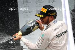 Lewis Hamilton (GBR) Mercedes AMG F1   13.11.2016. Formula 1 World Championship, Rd 20, Brazilian Grand Prix, Sao Paulo, Brazil, Race Day.