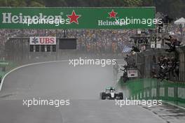 Lewis Hamilton (GBR) Mercedes AMG F1   13.11.2016. Formula 1 World Championship, Rd 20, Brazilian Grand Prix, Sao Paulo, Brazil, Race Day.