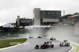 Daniil Kvyat (RUS) Scuderia Toro Rosso STR11. 13.11.2016. Formula 1 World Championship, Rd 20, Brazilian Grand Prix, Sao Paulo, Brazil, Race Day.