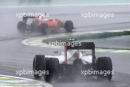 Esteban Gutierrez (MEX) Haas F1 Team   13.11.2016. Formula 1 World Championship, Rd 20, Brazilian Grand Prix, Sao Paulo, Brazil, Race Day.