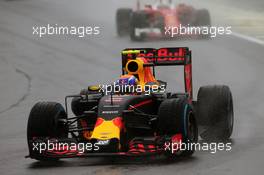 Max Verstappen (NLD) Red Bull Racing RB12. 13.11.2016. Formula 1 World Championship, Rd 20, Brazilian Grand Prix, Sao Paulo, Brazil, Race Day.
