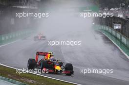 Max Verstappen (NLD) Red Bull Racing RB12, 13.11.2016. Formula 1 World Championship, Rd 20, Brazilian Grand Prix, Sao Paulo, Brazil, Race Day.