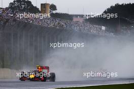 Max Verstappen (NLD) Red Bull Racing RB12. 13.11.2016. Formula 1 World Championship, Rd 20, Brazilian Grand Prix, Sao Paulo, Brazil, Race Day.