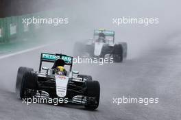 Lewis Hamilton (GBR) Mercedes AMG F1 W07 Hybrid. 13.11.2016. Formula 1 World Championship, Rd 20, Brazilian Grand Prix, Sao Paulo, Brazil, Race Day.