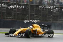 Kevin Magnussen (DEN) Renault Sport F1 Team RS16. 13.11.2016. Formula 1 World Championship, Rd 20, Brazilian Grand Prix, Sao Paulo, Brazil, Race Day.