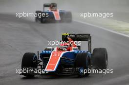 Esteban Ocon (FRA) Manor Racing MRT05. 13.11.2016. Formula 1 World Championship, Rd 20, Brazilian Grand Prix, Sao Paulo, Brazil, Race Day.