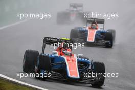 Esteban Ocon (FRA) Manor Racing  13.11.2016. Formula 1 World Championship, Rd 20, Brazilian Grand Prix, Sao Paulo, Brazil, Race Day.