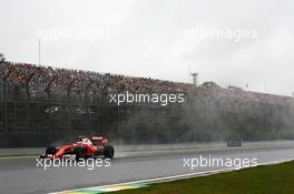 Kimi Raikkonen (FIN) Ferrari SF16-H. 13.11.2016. Formula 1 World Championship, Rd 20, Brazilian Grand Prix, Sao Paulo, Brazil, Race Day.