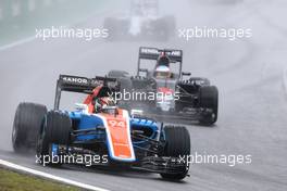 Pascal Wehrlein (GER) Manor Racing  13.11.2016. Formula 1 World Championship, Rd 20, Brazilian Grand Prix, Sao Paulo, Brazil, Race Day.