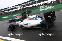 Valtteri Bottas (FIN) Williams FW38. 13.11.2016. Formula 1 World Championship, Rd 20, Brazilian Grand Prix, Sao Paulo, Brazil, Race Day.