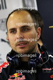 Gianpiero Lambiase (ITA) Red Bull Racing Engineer. 12.11.2016. Formula 1 World Championship, Rd 20, Brazilian Grand Prix, Sao Paulo, Brazil, Qualifying Day.