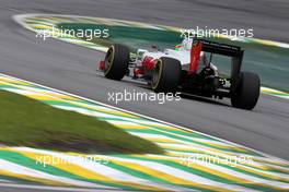 Esteban Gutierrez (MEX) Haas F1 Team   12.11.2016. Formula 1 World Championship, Rd 20, Brazilian Grand Prix, Sao Paulo, Brazil, Qualifying Day.