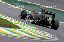 Fernando Alonso (ESP) McLaren F1  12.11.2016. Formula 1 World Championship, Rd 20, Brazilian Grand Prix, Sao Paulo, Brazil, Qualifying Day.